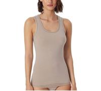 Schiesser Damen Tanktop - Personal Fit Unterhemd, Braun_147197, S EU