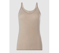 Schiesser Personal Fit Top mit Stretch-Anteil in Hellbraun, Größe XL