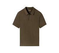 SCHIESSER - Poloshirt kurzarm oliv - Gr. - 48