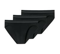 Schiesser - Pure Micro - Rio Slip/Unterhose - 3er Pack (8 Schwarz)