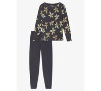 Schiesser Pyjama Damen anthrazit, 38