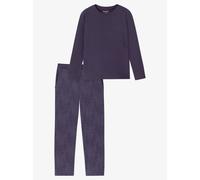 Schiesser Pyjama Damen blau, 40