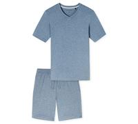 Schiesser Pyjama Herren blau, 56