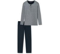 Schiesser Pyjama Herren blau, 64