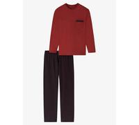 Schiesser Pyjama Herren rot, 56