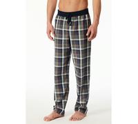 Schiesser Hose lang Mix+Relax – Webware kariert graphit – Gr. 52
