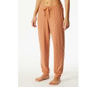 Schiesser Pyjama-Hose in Orange - Größe 36 | Damen Loungewear