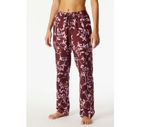 Schiesser Pyjama-Hose in Rot - Größe 40 | Damen Loungewear