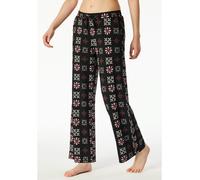 Schiesser Pyjama-Hose in Schwarz - Größe 36 | Damen Loungewear