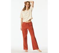 Schiesser Pyjama-Hose in Terracotta - Größe 42 | Damen Loungewear