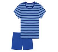 Schiesser Pyjama in Blau - Größe 44 | Damen Loungewear