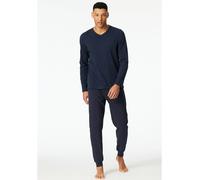 Schiesser Herren Schlafanzug lang mit Bündchen - Nightwear Set