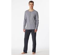 SCHIESSER Herren Pyjama grau, Größe 102, 4826690 Grau XL