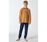 Schiesser Pyjama in Orange - Größe 164 | Kinder Waesche