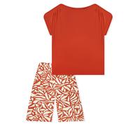 Schiesser - Schlafanzug 3/4, kurzarm 532 terracotta - Gr. - 42