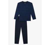 Schiesser Pyjama Jungen Baumwolle blau, 152