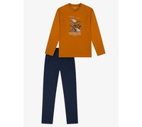 Schiesser Pyjama Jungen cognac, 140