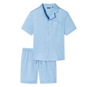 SCHIESSER - Pyjama kurz hellblau - Gr. - 48