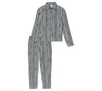 Schiesser - Pyjama lang 207 graphit - Gr. - 38