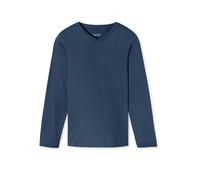 Shirt langarm V-Ausschnitt royal - Mix+Relax 58