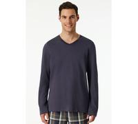 Schiesser Pyjama-Oberteil in Dunkelblau - Größe 48 | Herren Waesche