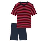 Schiesser - Pyjama Short - Essential - Rot