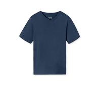 SCHIESSER Pyjama T-Shirt MIX + RELAX blau | 50