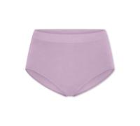 Slip SCHIESSER "Classic Seamless", Damen, Gr. L, lila (536, orchid), Single Jersey, Obermaterial: 93% Polyamid, 7% Elasthan, körpernah, Unterhosen Slip, ohne störende Seitennähte, bequem, nahtlos (852