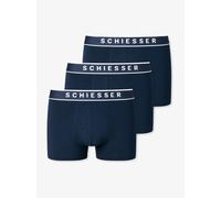 Schiesser Retroshorts Herren Jersey blau, 5