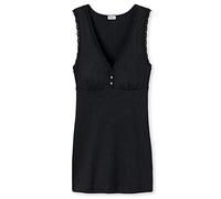 Schiesser Revival, Damen Chemisette Agathe, Schwarz, 40