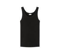 Schiesser Revival Tank Top Herren Baumwolle schwarz, 5