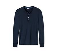 Schiesser Freizeit Langarmshirt Revival Karl-Heinz dunkelblau Herren, Größe 8