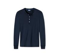 SCHIESSER Revival Herren Shirt - Langarm, Unterhemd, Karl-Heinz XL Blau