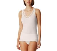 Unterhemd SCHIESSER, Damen, Gr. 42, N-Gr, weiß (102, off, weiß), Feinripp, Obermaterial: 100% Baumwolle, unifarben, casual, figurbetont, tiefer Rundhals, Halbarm, Unterhemden, mit rundem Halsausschnit