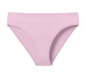Schiesser Rio-Slip Doppelripp Organic Cotton Unterwäsche rosa/sandbraun Damen - 1 Stück, Größe 36