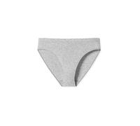 Schiesser Rio-Slip Damen Pure Rib Doppelripp Bio-Baumwolle Grau meliert Größe 44