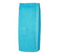 Schiesser Saunakilt Rom Damen - 36-42 - Türkis - one size blau Textil 4251806419435