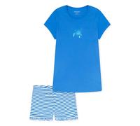 Schiesser - Schlafanzug kurz 813 aquarium - Gr. - 152