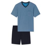 Schiesser Herren Schlafanzug kurz V-Ausschnitt - Nightwear Set