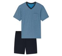 SCHIESSER - Schlafanzug kurz blau - Gr. - 62