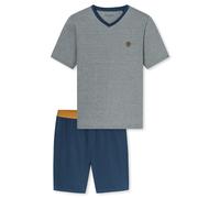 SCHIESSER - Schlafanzug kurz deep blue - Gr. - 52