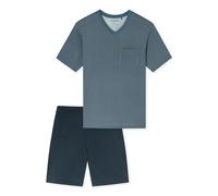 SCHIESSER - Schlafanzug kurz graphit - Gr. - 64