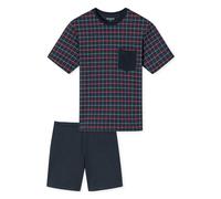 SCHIESSER - Schlafanzug kurz navy - Gr. - 50