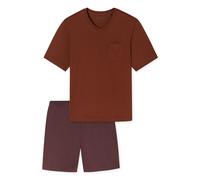 Schiesser Single-Jersey Herren-Shorty 52 weinrot