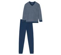 Schiesser Herren Schlafanzug lang mit Bündchen - Nightwear Set