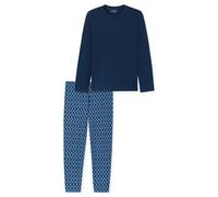Schlafanzug lang dunkelblau - Casual Essentials 54