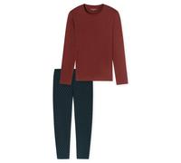Schiesser Pyjama Herren bordeaux, 54