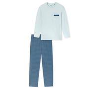 Schlafanzug lang hellblau - Comfort Nightwear 27