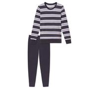 Schiesser Damen Schlafanzug lang Frottee warm kuschelig wohlfühlen - Nightwear