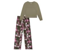 SCHIESSER - Schlafanzug lang jade - Gr. - 46